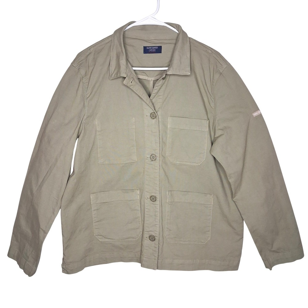 Saint James Chore Coat Alize 10 French Utility Jacket L'Atelier